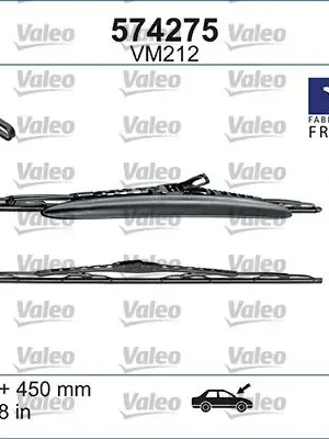 List stěrače VALEO 574275 Zlevněný