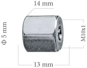 WP 5-100-106 Koncová matka na brzdovou trubku WP Rychlé Dodání