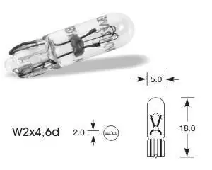 Žárovka, osvětlení interiéru OSRAM 2721-02B Must-Have