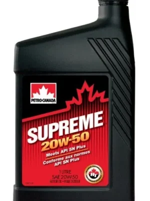 Motorový olej PETRO-CANADA SUPREME 20W-50 1L PCS 20W-50 1L Tovární Cena
