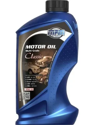 Nová Kolekce Motorový olej MPM Multi Grade Classic 20W50 1L 01001B