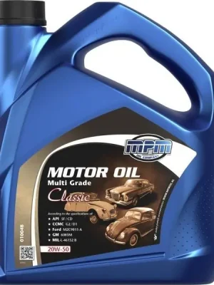 Doprava Zdarma Motorový olej MPM Multi Grade Classic 20W50 4L 01004B