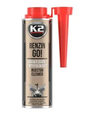 Tovární Cena K2 BENZIN GO! 250 ml - aditivum do paliva T322