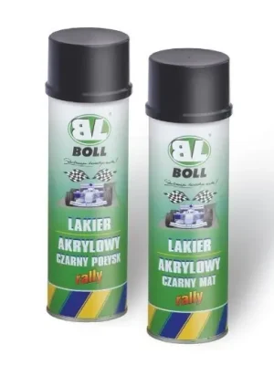 Akční Nabídka BOLL ČERNÝ AKRYLOVÝ LAK RALLY-SPREJ/MATNÝ/500ml 001011