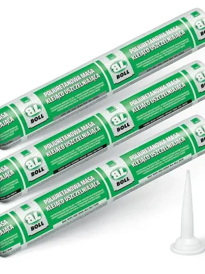 Bezpečná Platba BOLL POLYURETANOVÁ LEPÍCÍ A TĚSNÍCÍ HMOTA 600ml ŠEDÝ0070032