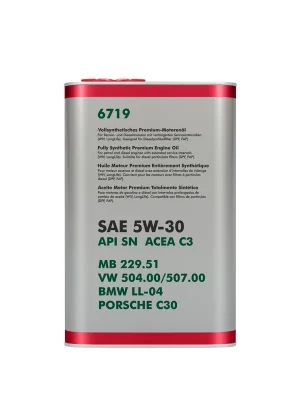 Levný Motorový olej FANFARO 5W-30 1l pro vozy Audi, Škoda a Seat FF6719-1ME