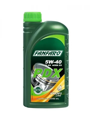 Motorový olej FANFARO PDX 5W-40 1L FF6705-1 Pouze Dnes