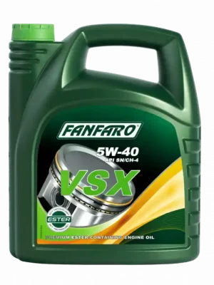 Motorový olej FANFARO VSX 5W-40 5L FF6702-5 Rychlé Dodání