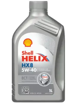 Značkový Motorový olej SHELL Helix HX8 ECT 5W-40 1l