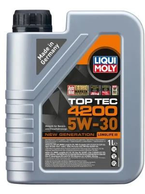 Motorový olej LIQUI MOLY 8972 Nová Kolekce