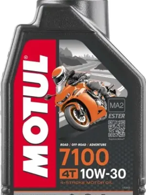 MOTOROVÝ OLEJ MOTUL 10W30 MOTUL 7100 ESTER 4T 1L 104089 Zlevněný