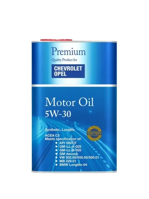 Motorový olej FANFARO 5W-30 1L pro vozy Chevrolet a Opel FF6717-1ME Kup Teď
