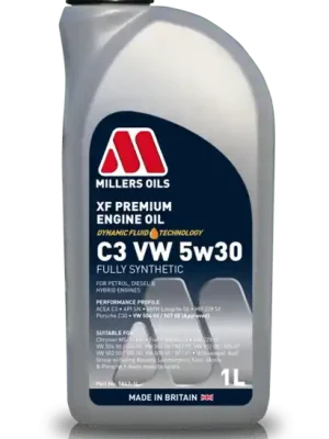 Objednat Nyní Motorový olej MILLERS OILS XF PREMIUM C3 VW 5w30 1L 58621