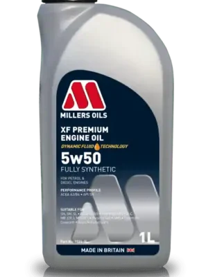 Motorový olej MILLERS OILS XF PREMIUM 5w50 1L 77261 Finální Výprodej