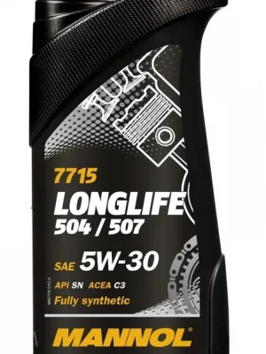 Motorový olej MANNOL Longlive 5W30 1L 070 873 Aktuální