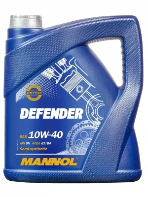 Motorový olej MANNOL Defender 10W40 4L 071 082 Sezónní Sleva