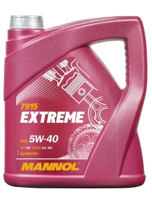 Motorový olej MANNOL Extreme 5W40 4L 071 000 Značkový