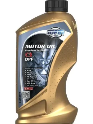 Motorový olej MPM Premium Synthetic C3 DPF 5W30 1L 05001DPF Doprava Zdarma