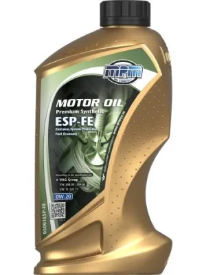 Motorový olej MPM Premium Synthetic ESP-FE 0W20 1L 05001ESP-FE Přímo Od Výrobce