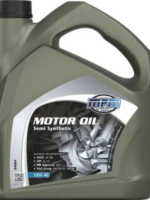 Speciální Cena Motorový olej MPM Semi Synthetic 10W40 4L 04004