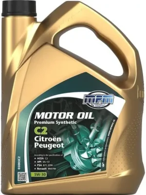 Zlevněný Motorový olej MPM Premium Synthetic C2 PSA 5W30 5L 05005C2