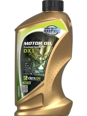 Motorový olej MPM Premium Synthetic DX1 5W30 1Lb05001DX1 Oblíbený