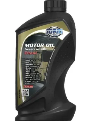 motorový olej mpm Premium Synthetic Diesel 10W40 1L 05001A Značkový