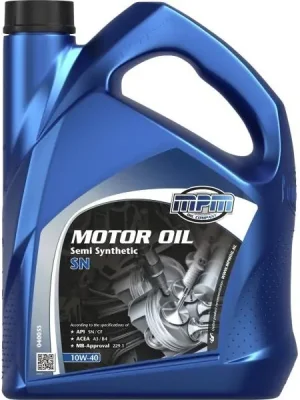 Motorový olej MPM Semi Synthetic SN 10W40 5L 04005S Kup Teď