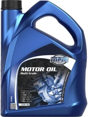 Oblíbený Motorový olej MPM Multi Grade 15W40 5L 01005V