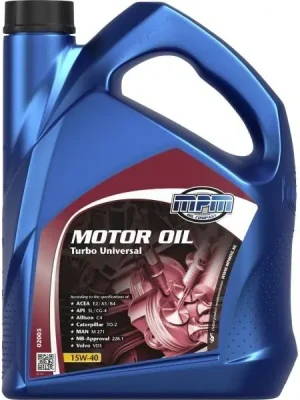 Výprodej Motorový olej MPM MPM Turbo Universal 15W-40 5L 02005
