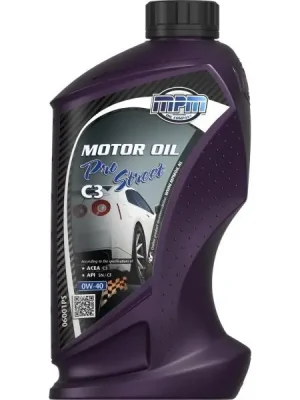 Odeslání Ihned Motorový olej MPM Pro Street C3 0W40 1L 06001PS