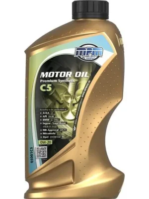Motorový olej MPM Premium Synthetic C5 0W20 1L 05001C5 Objednat Nyní