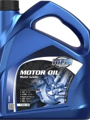 Časově Omezené Motorový olej MPM Multi Grade 15W40 4L 01004