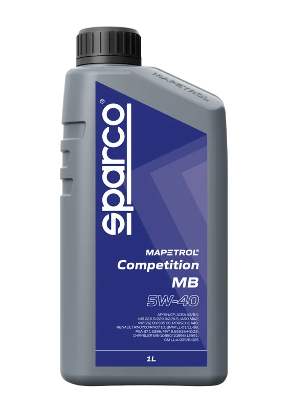 Víkendová Akce Motorový olej MAPETROL SPARCO COMPETITION MB 5W-40 1L MAP0664