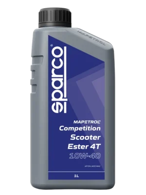 Motorový olej MAPETROL SPARCO COMPETITION SCOOTER ESTER 4T 10W-40 1L MAP0676 Rychlé Dodání
