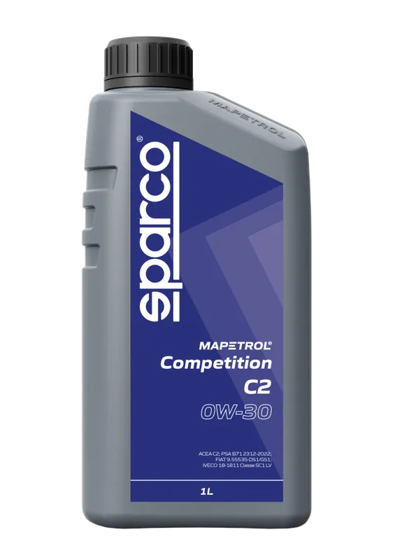 Doprava Zdarma Motorový olej MAPETROL SPARCO COMPETITION C2 0W-30 1L MAP0646