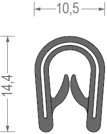 Objednat Nyní Univerzální těsnění RS34.3641 1-4mm, černá