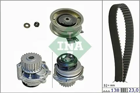 Sada rozvodová + vodní pumpa OCTAVIA 1,6, INA 530017131 Akce