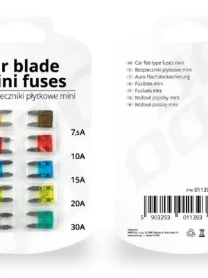 Amio 01139 Autopojistky 10ks blistr Mini Bezpečná Platba