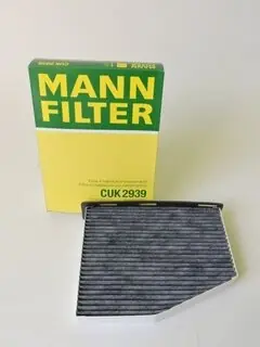 Autentický Filtr uhlíkový OCTAVIA II., MANN FILTER CUK2939