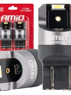 Amio 03601 LED žárovky FULL CANBUS PRO W21/5W 2x1860 SMD bílé 12V 24V Must-Have