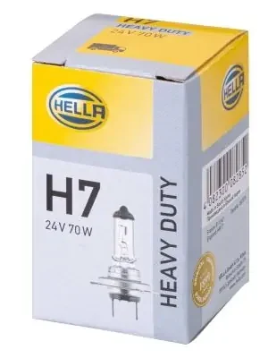 Hella 8GH 007 157-241 Žárovka 24V H7 70W PX26d Pouze Dnes