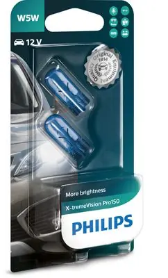Akční Cena Philips 12961XVPB2 Žárovka 12V W5W W2.1x9.5d