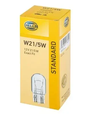 Hella 8GD 008 893-002 Žárovka 12V W21/5W W3x16q Ověřený
