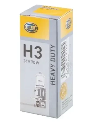 Sleva Hella 8GH 002 090-251 Žárovka 24V H3 70W PK22s