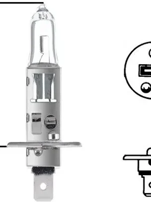 Must-Have Hella 8GH 002 089-153 Žárovka 12V H1 P14.5s
