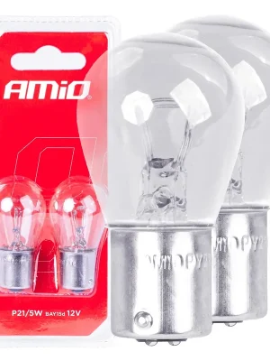 Amio 03353 Halogenové žárovky P21/5W BAY15D 12V 2ks blister Nejlepší Volba