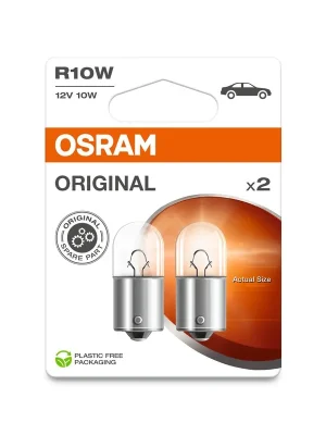Osram 5008-2BL Žárovka 12V R10W BA15s 2Ks Sleva