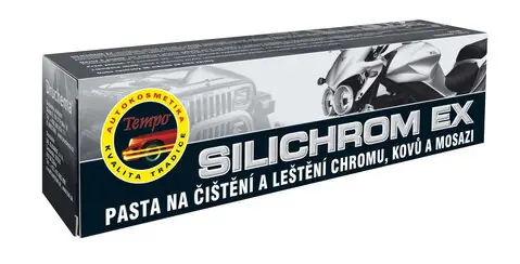 Vysoce Kvalitní Pasta na čištění a leštění chromu, kovů a mosazi TEMPO SILICHROM EX