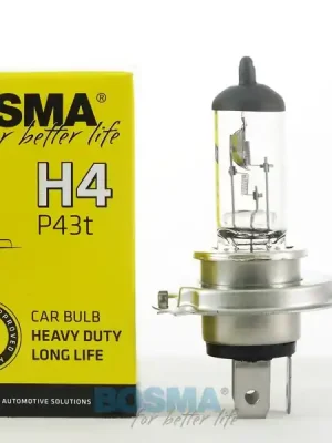 Cenová Bomba Bosma 6722 Žárovka 12V 60/55W H4 P43t LONG LIFE HEAVY DUTY